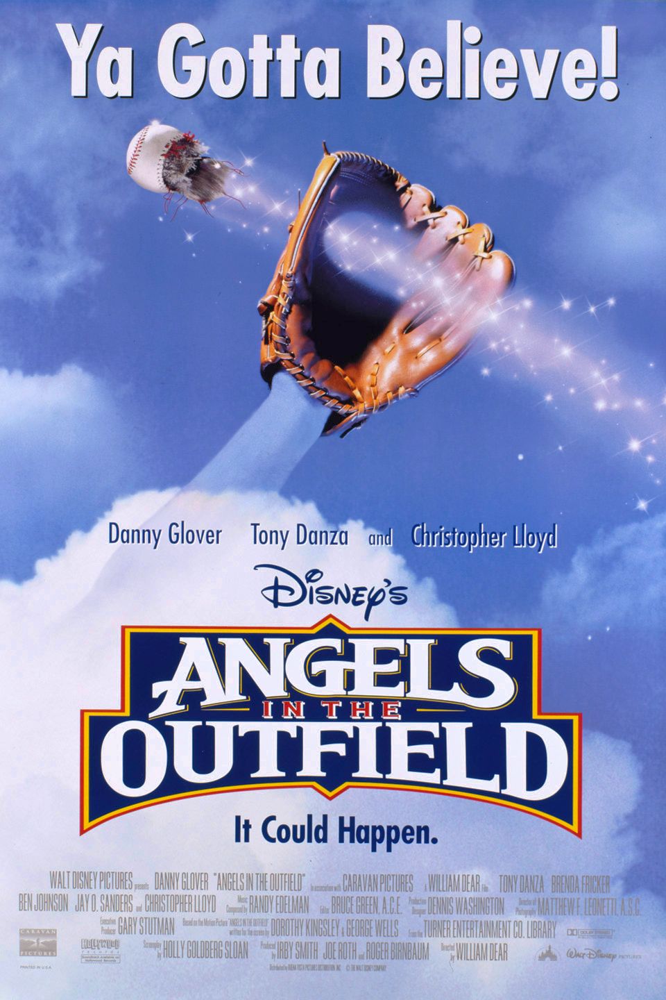 Angels In The Outfield Film Poster