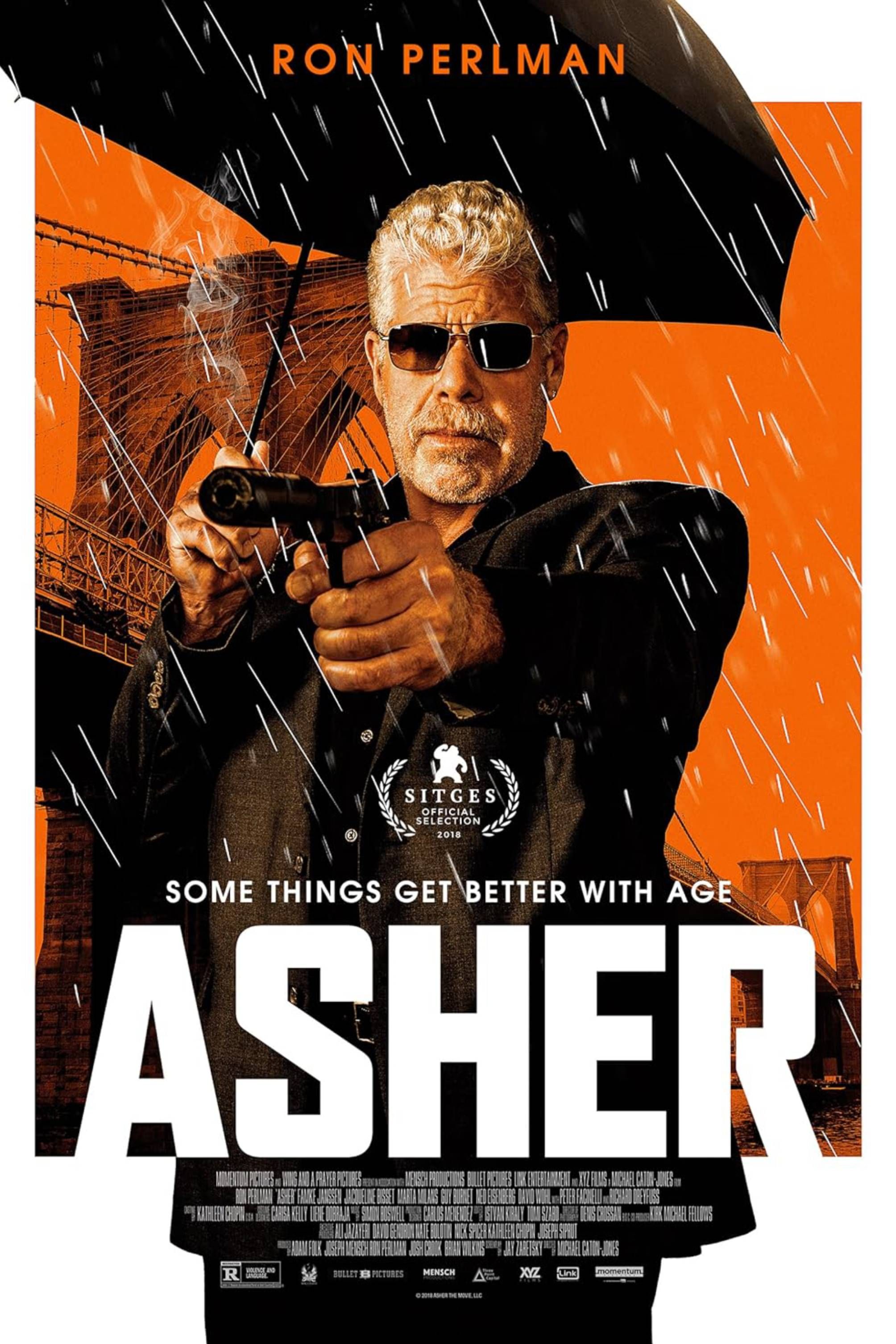 Asher (2018) - Poster - Ron Perlman