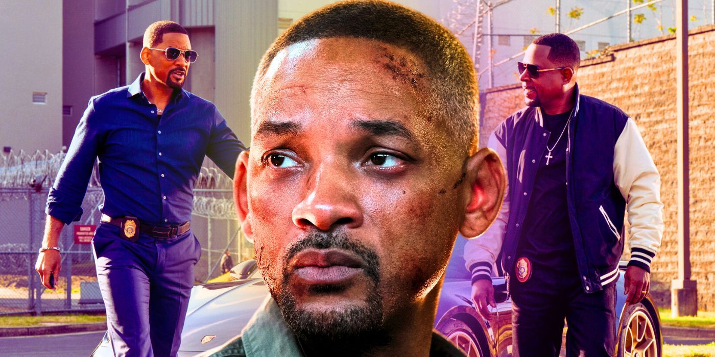Bad Boys 4 Will Smith and Martin Lawrence either side of Smith's head