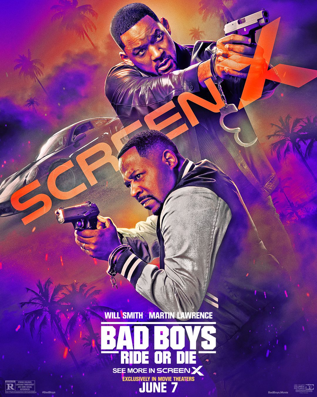 Bad Boys 4 ScreenX Exclusive Artwork