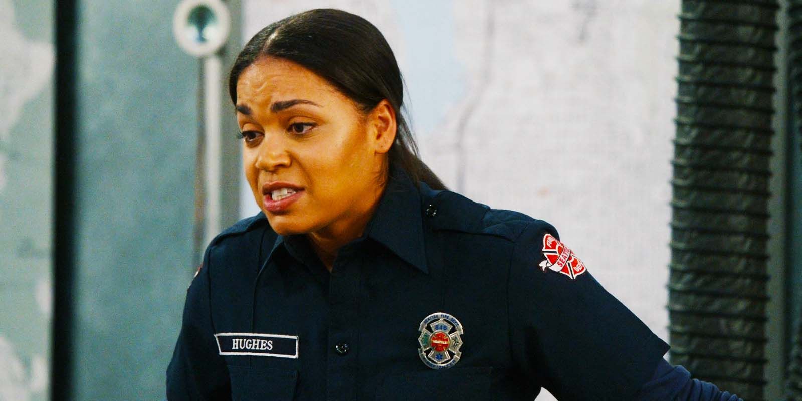 Barrett Doss as Vic Hughes in Station 19 season 7, episode 6