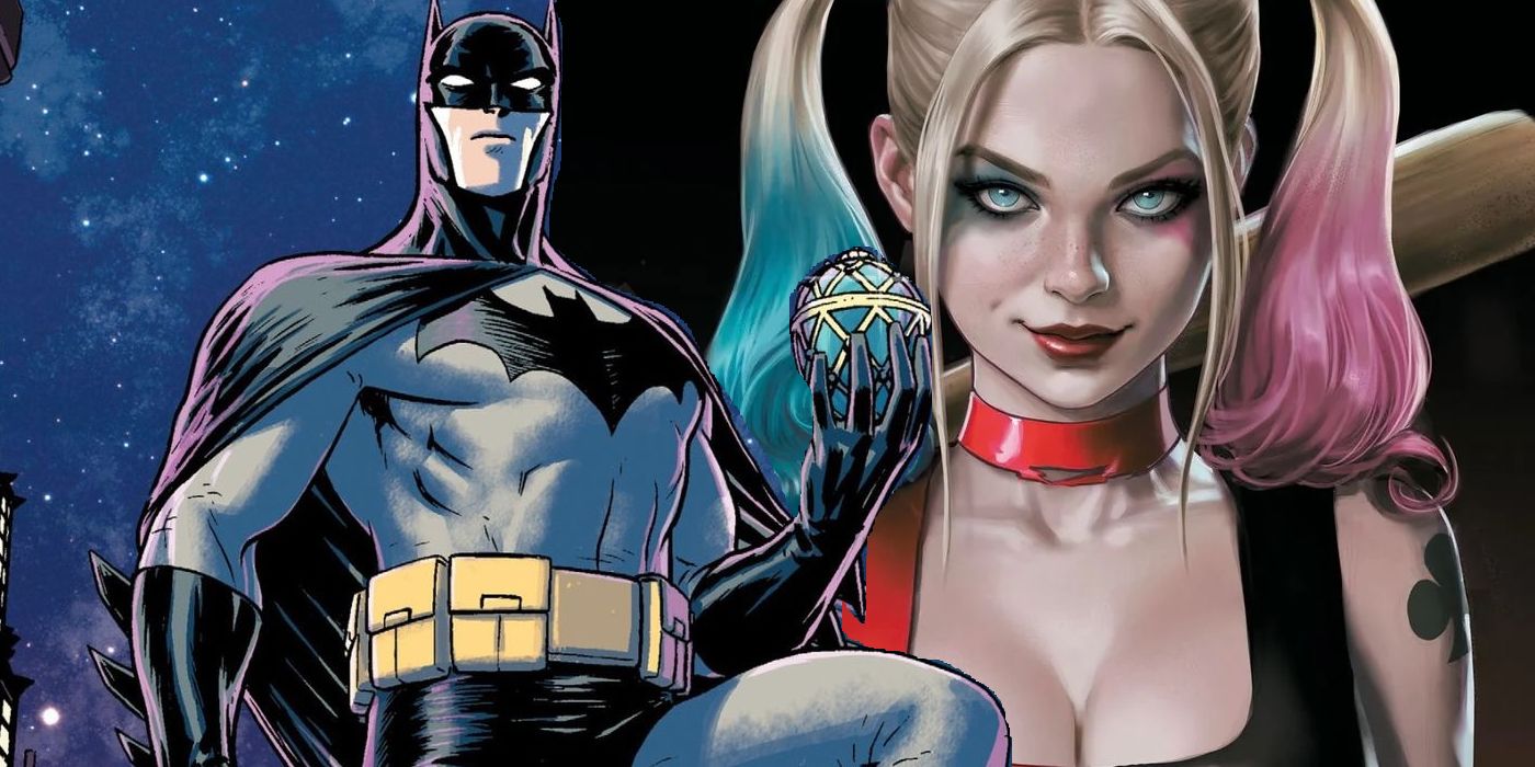 Batman and Harley Quinn from DC Comics