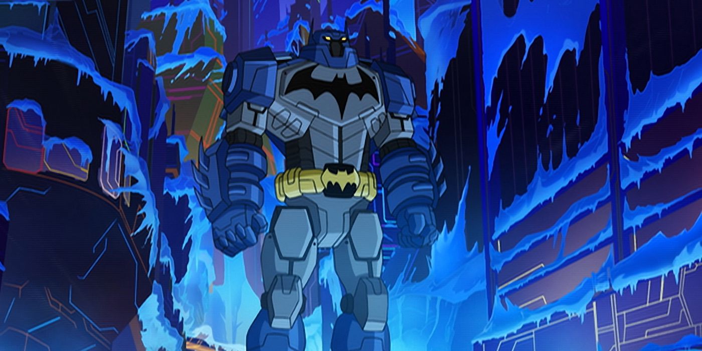 Batman unlimited Mechs vs mutant's Bat-Mech suit