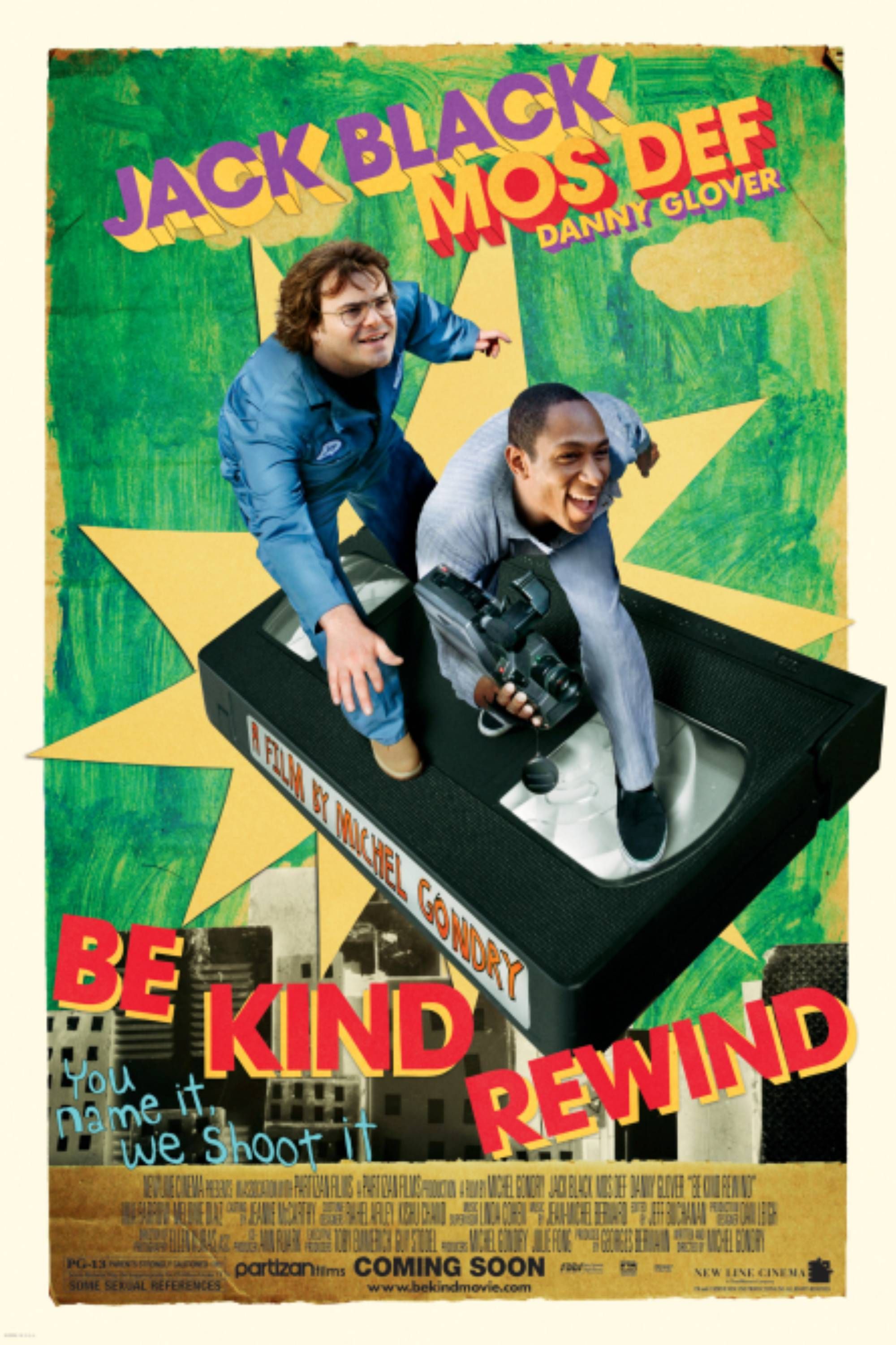 Be Kind Rewind (2008) - Poster - Danny Glover