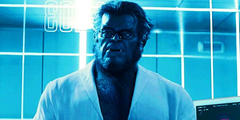 Beast variant speaking to Monica Rambeau in The Marvels