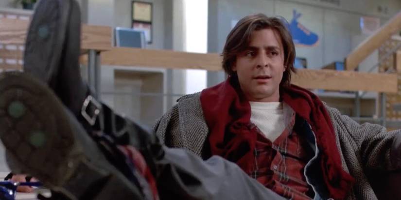 Judd Nelson As John Bender With His Feet On His Desk In The Breakfast Club