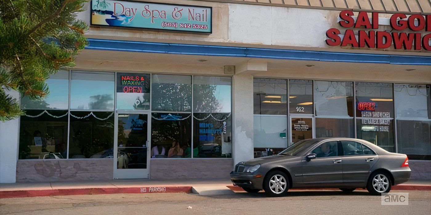 Dry Spa and Nail Salon on Juan Tabo Blvd, New Mexico in Better Call Saul