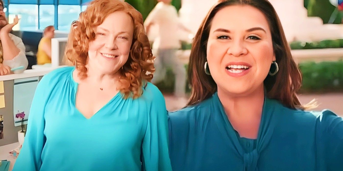Blended image of as Rachel Stutt and Deanna Colón as the Jardiance Ladies in the commercials