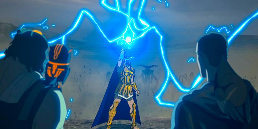 Zeus throws a thunderbolt in Blood of Zeus season 2