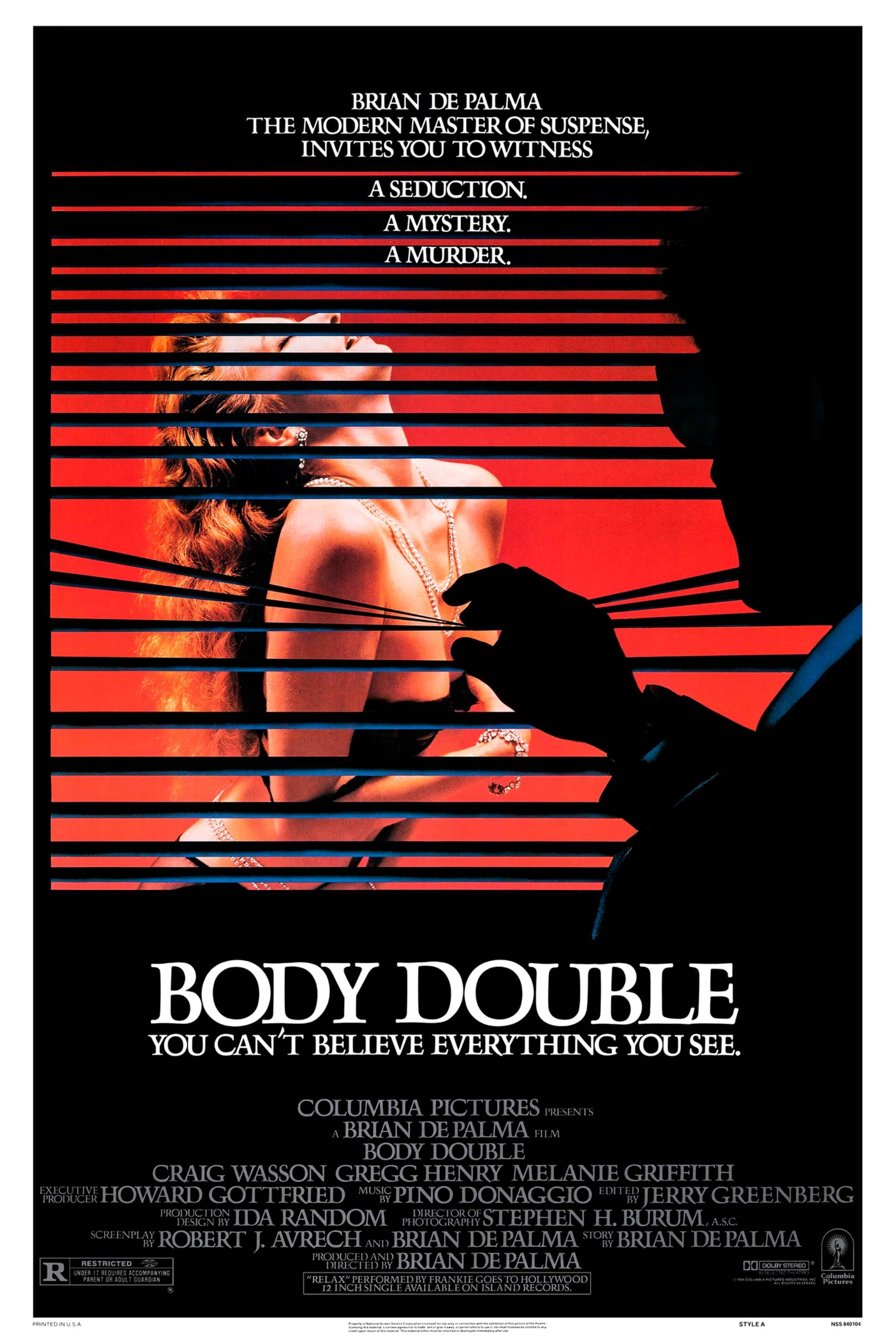 Body Double (1984) - Poster