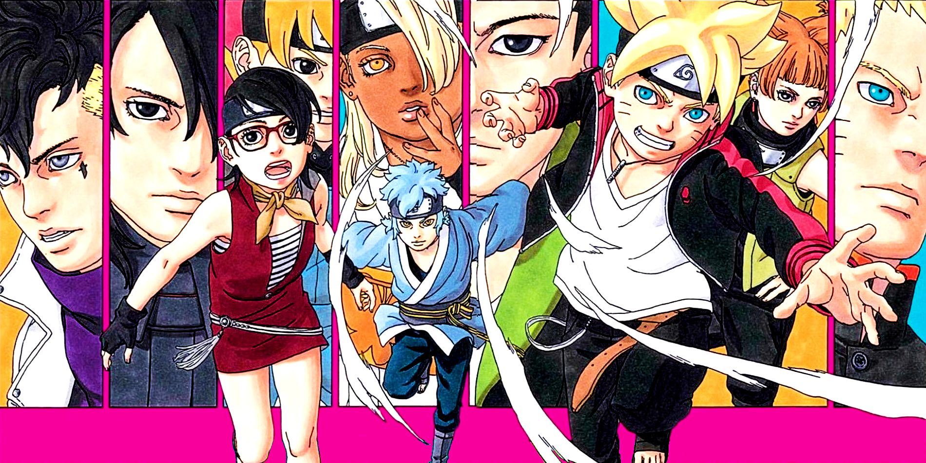 Boruto y la portada de la próxima generación.