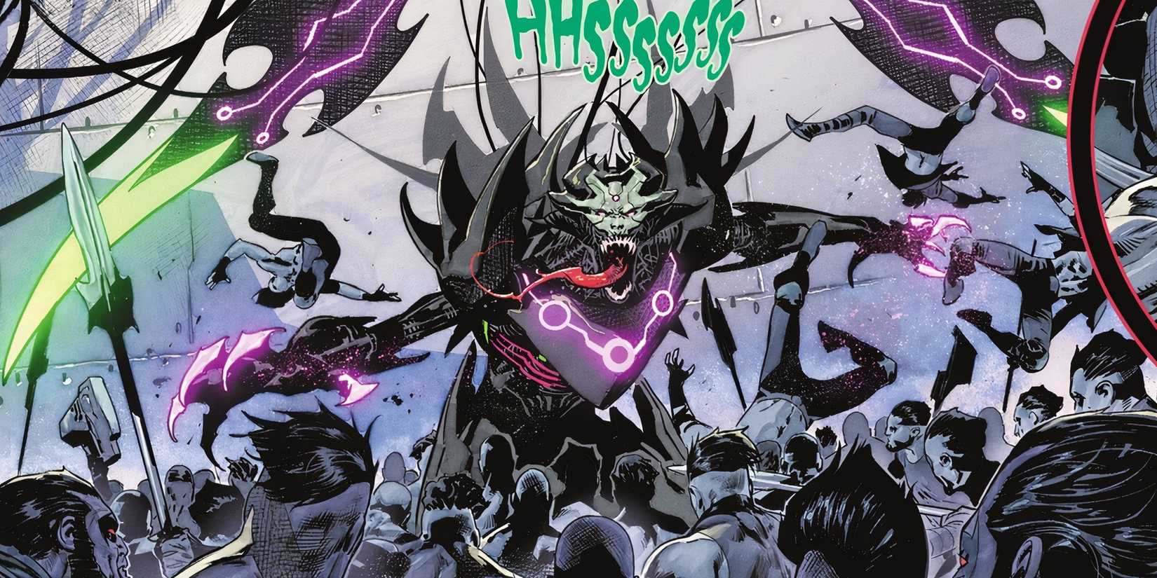 Brainiac Queen Attacks DC