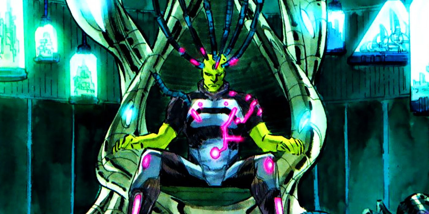 Brainiac sentou-se e conectou-se à DC Comics