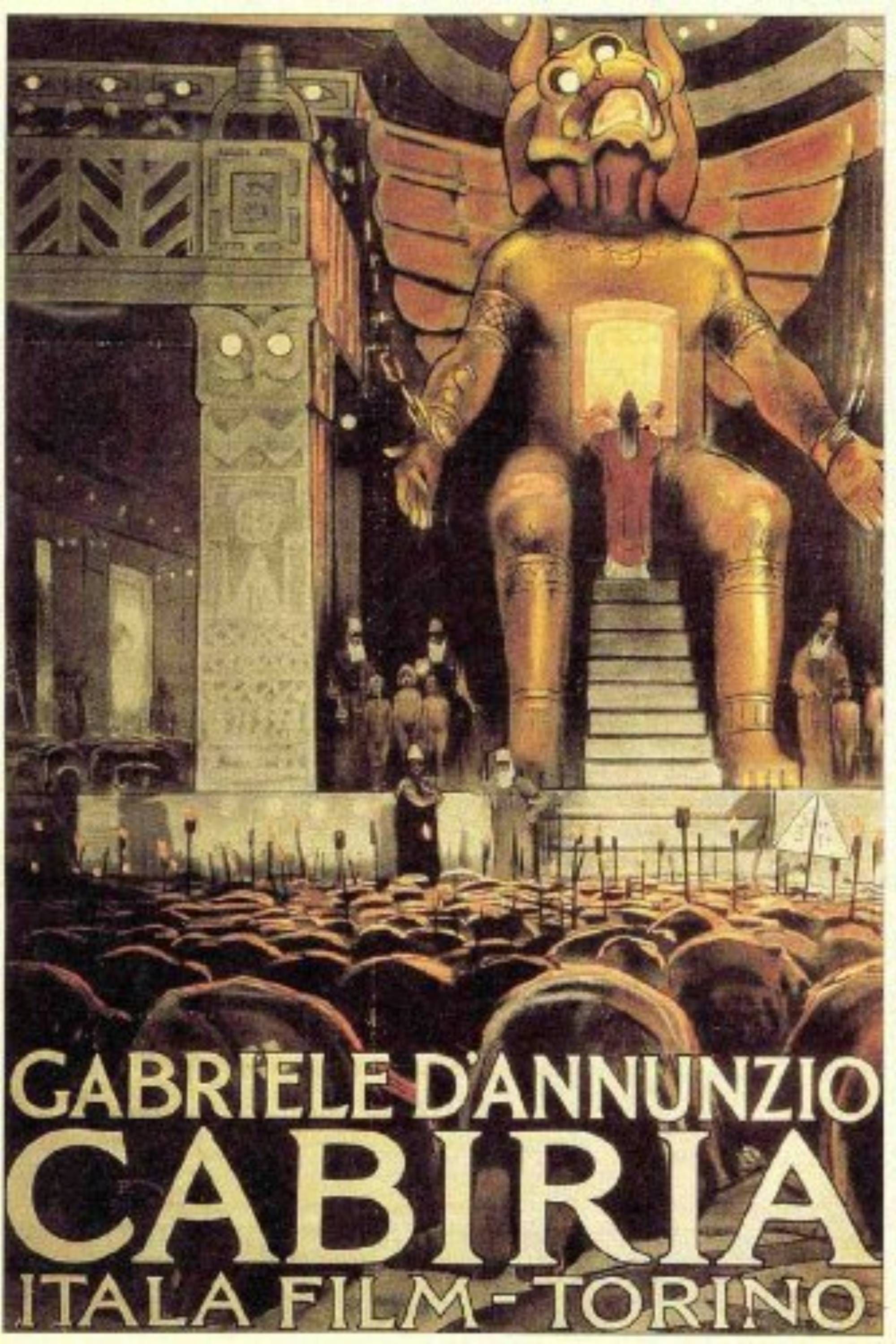 Cabiria (1914) - Poster