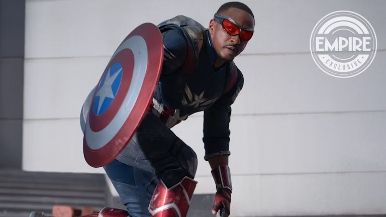 Sam Wilson’s New Captain America Costume Gets Best Look Yet In Official Brave New World Image