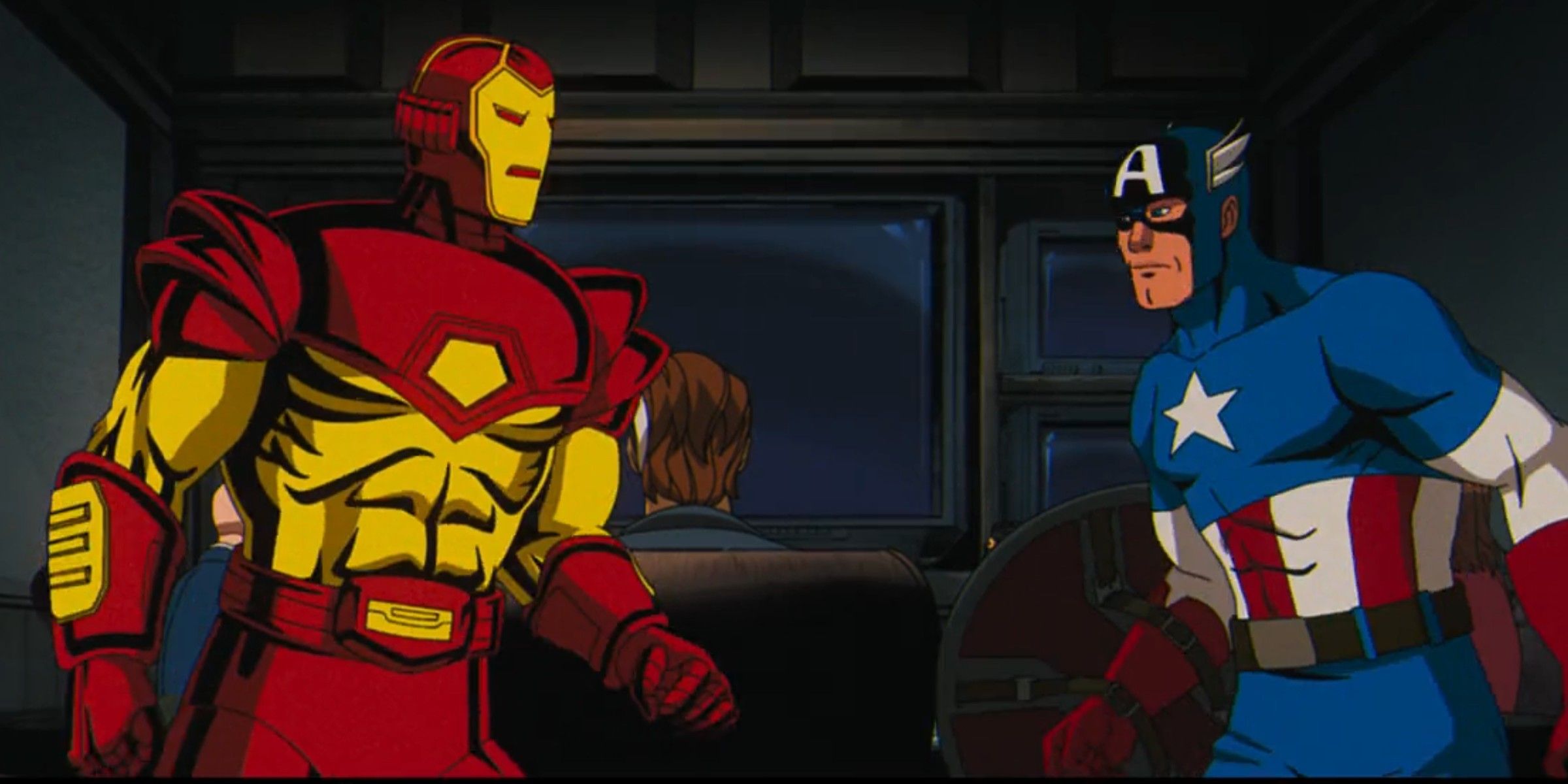 Captain America and Iron Man in X-Men 97