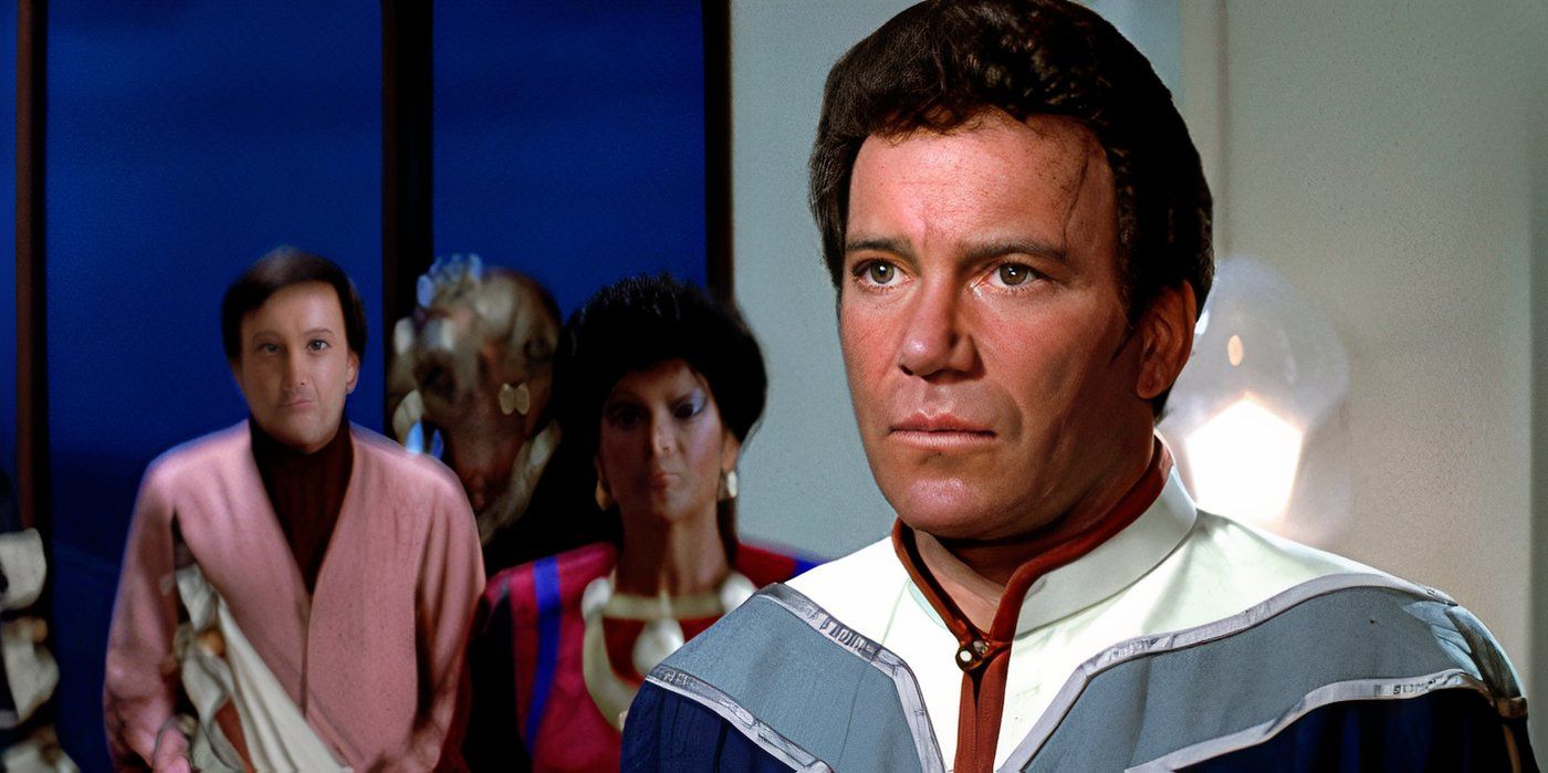 Captain Kirk sad Spock Died with his crew in Star Trek III