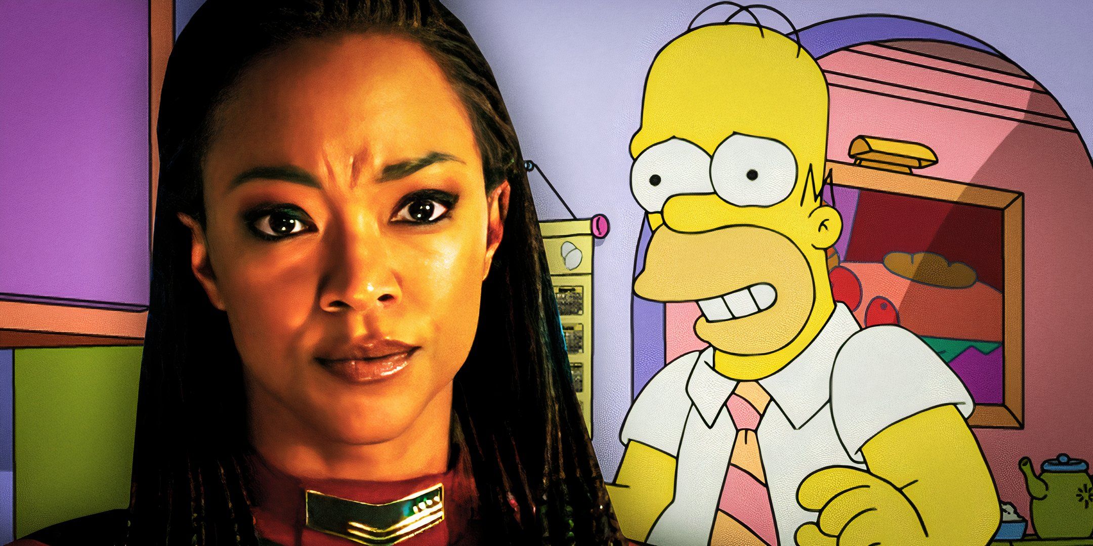 Star Trek: Discovery Just Made Burnham Into Homer Simpson