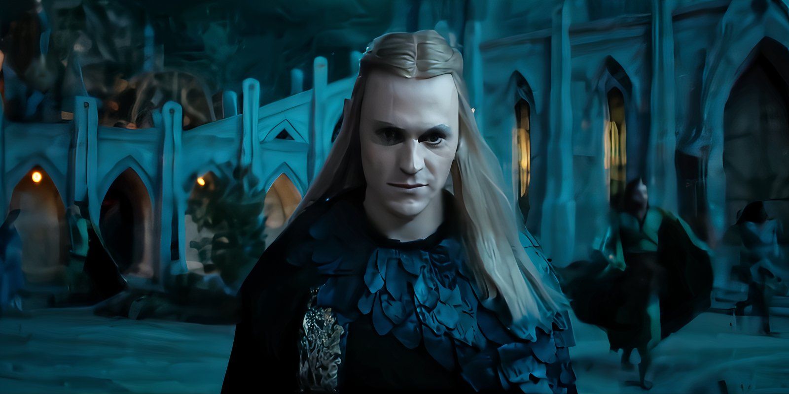 Charlie Vickers as Sauron in The Lord of the Rings: The Rings of Power season 2.