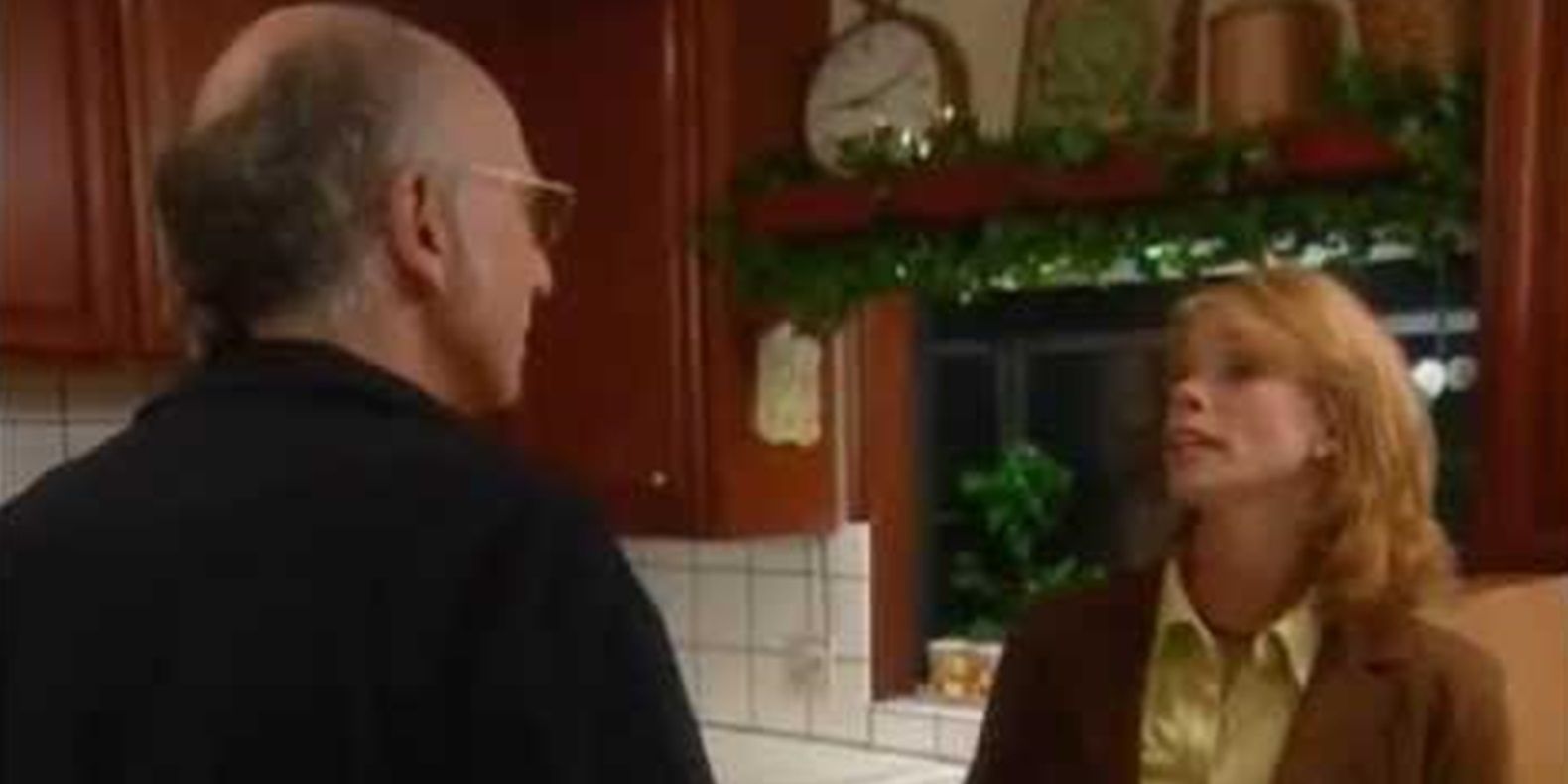 Cheryl talking to Larry in Curb Your Enthusiasm