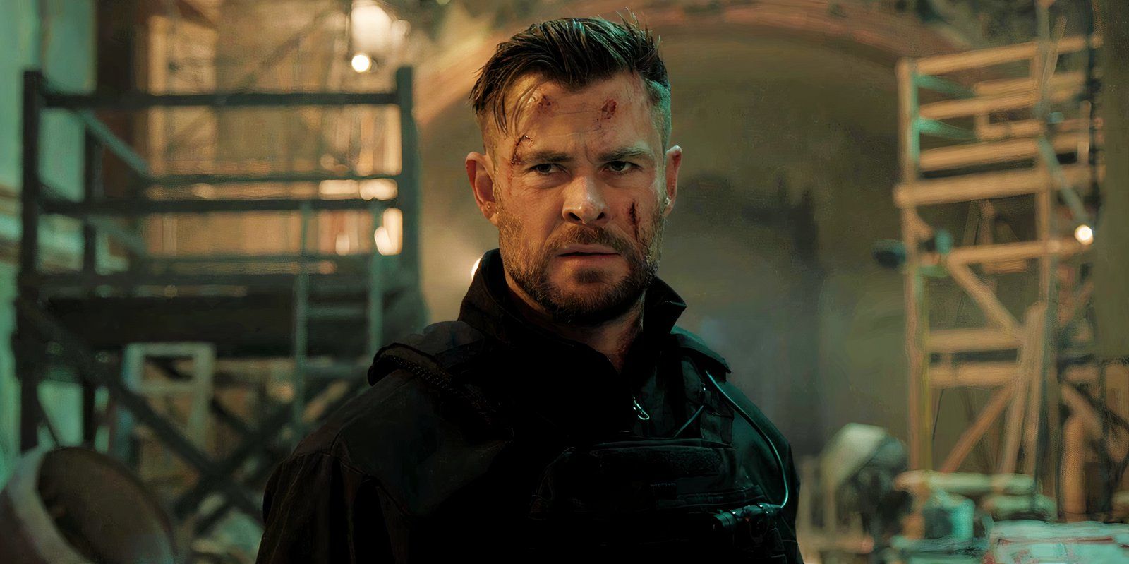 Chris Hemsworth as Tyler Rake in Extraction 2