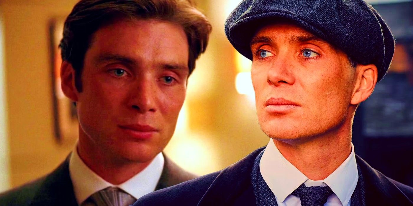 Cillian Murphy as Fischer in Inception and Tommy Shelby in Peaky Blinders
