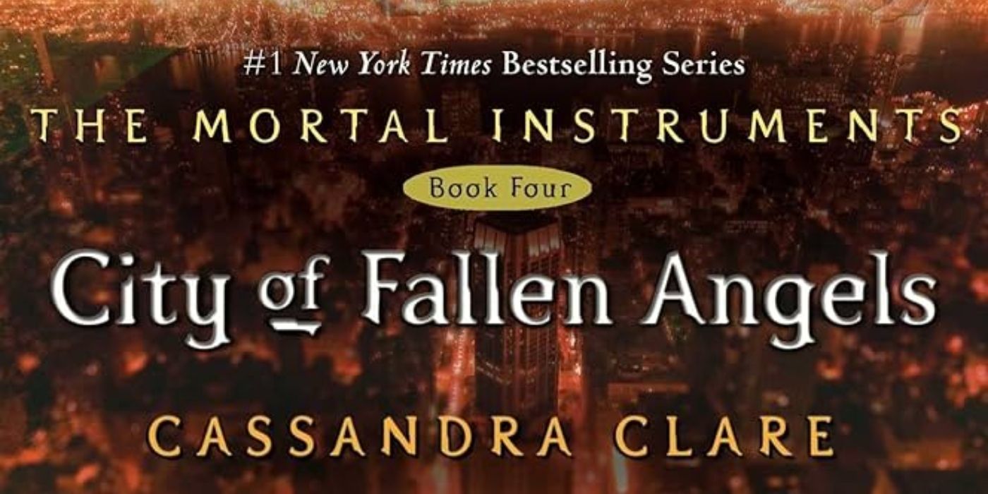 The cover of City of Fallen Angels by Cassandra Clare