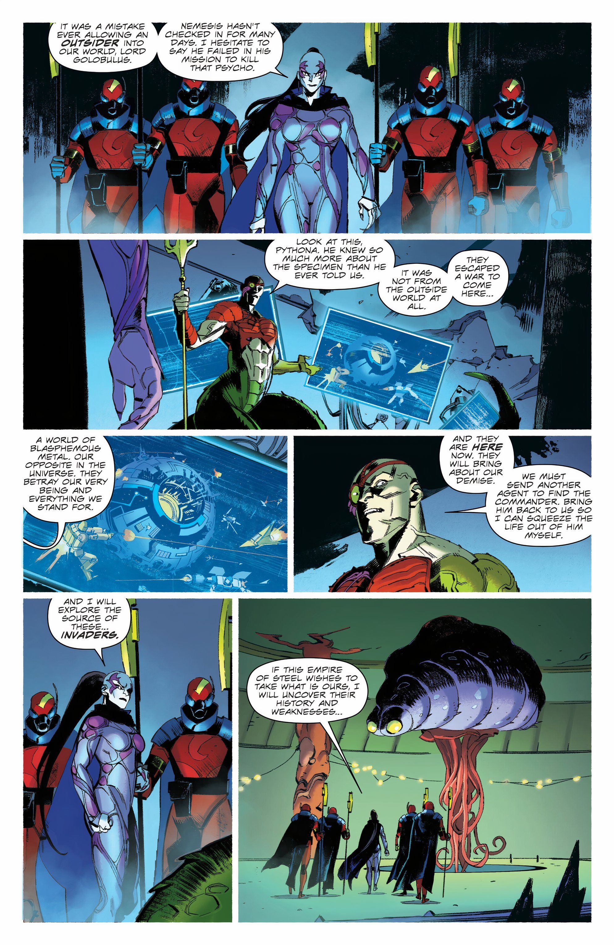 Cobra Commander #5 Golobulus déclare la guerre à Cybertron