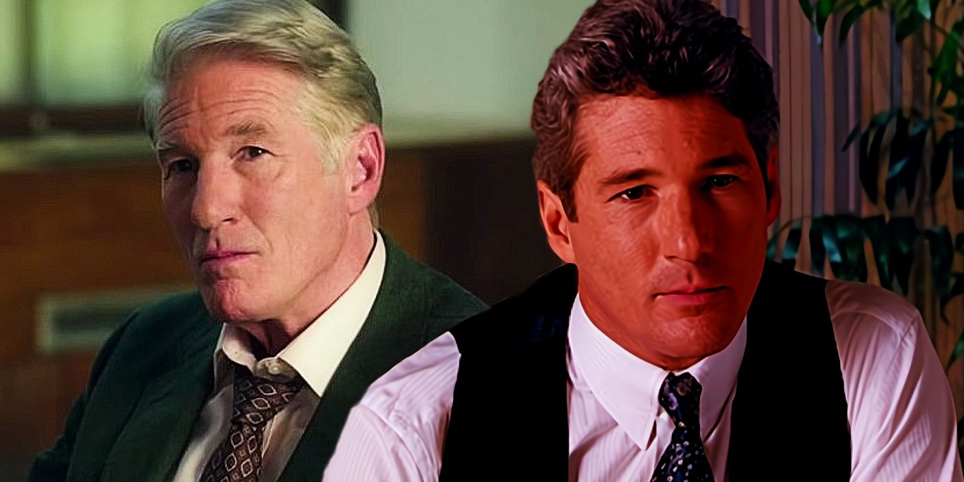 Collage of Richard Gere in Three Christs and Pretty Woman