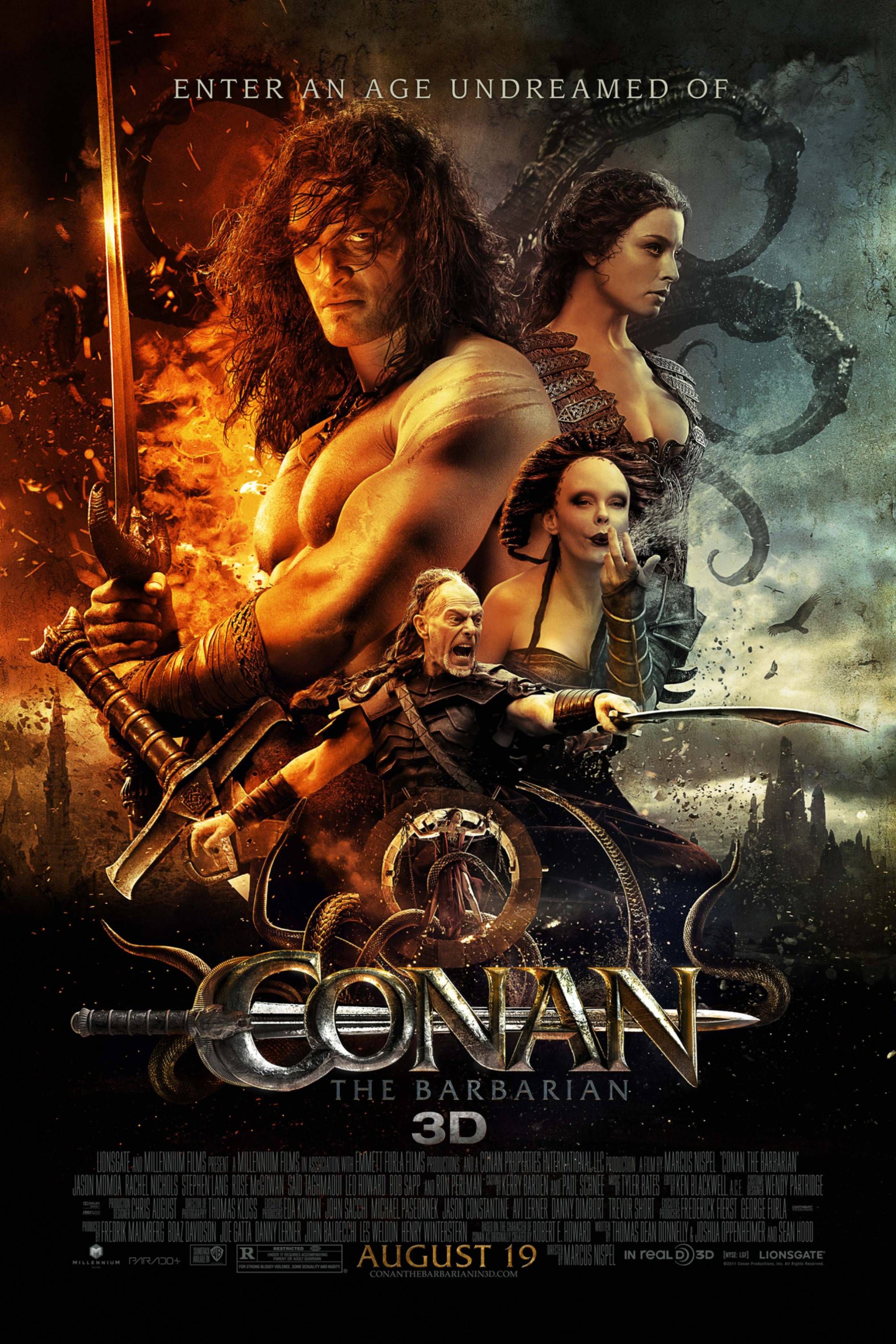 Conan The Barbarian (2011) - Poster