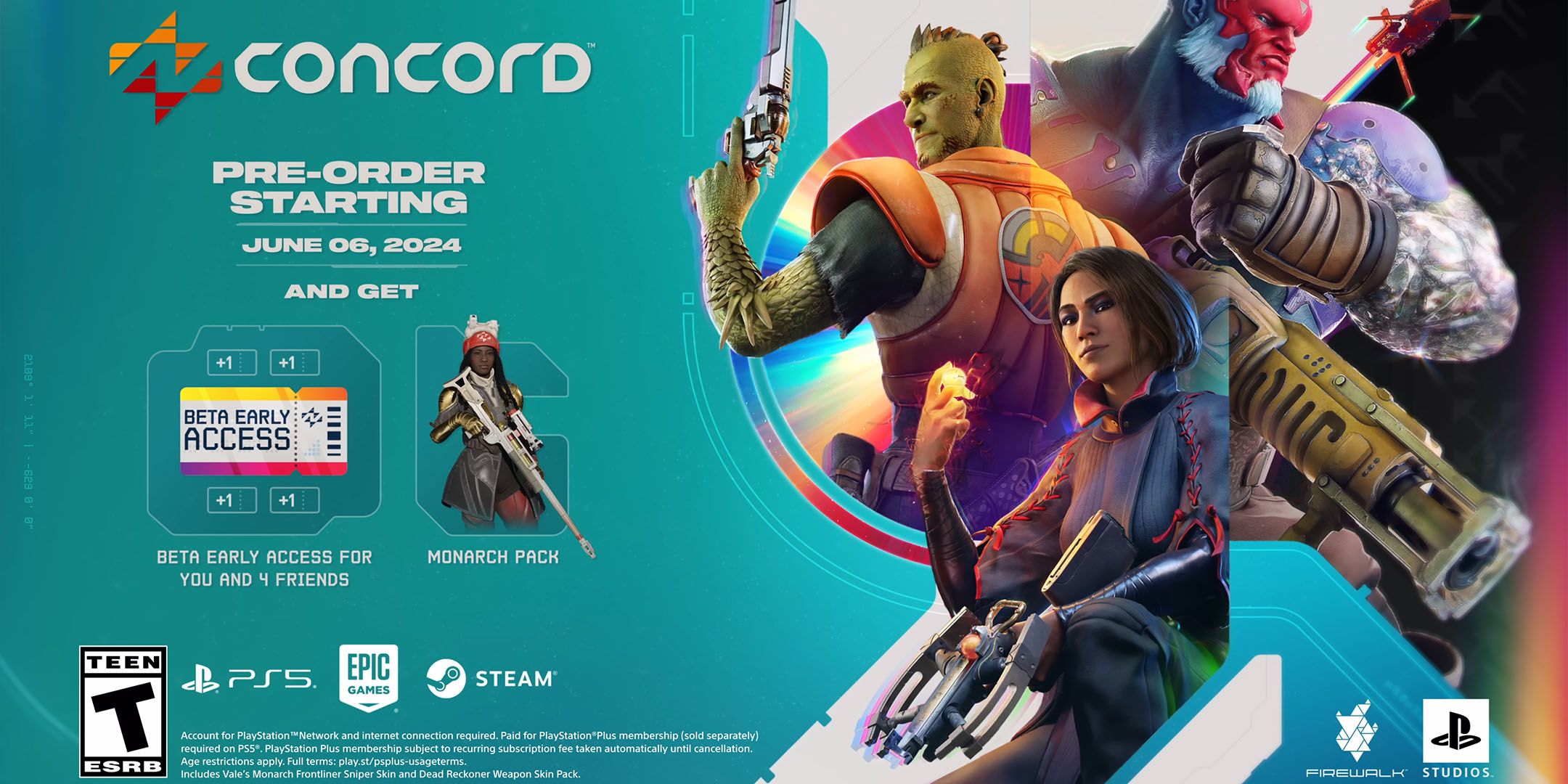 Concord Release Date, Beta, Characters, & Pre-Order Bonuses