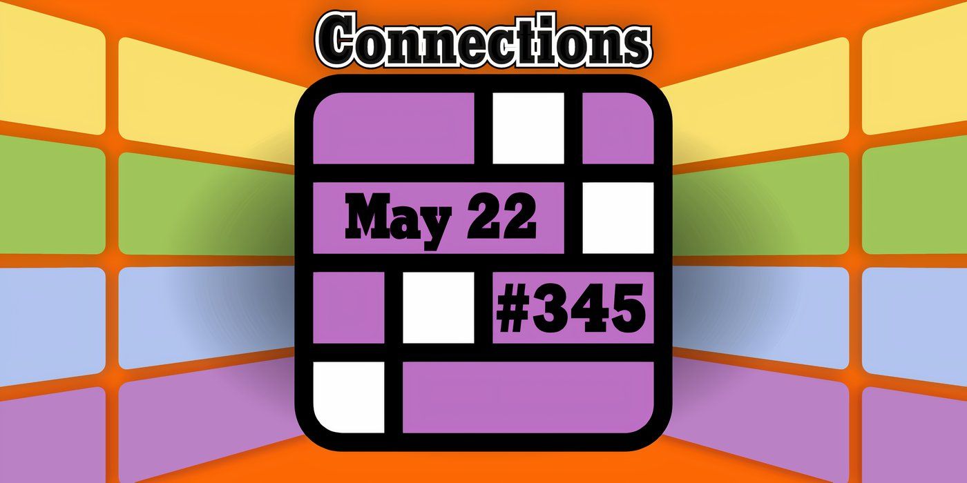 Today's Connections Hints & Answers For May 22, 2024 (Puzzle #345)