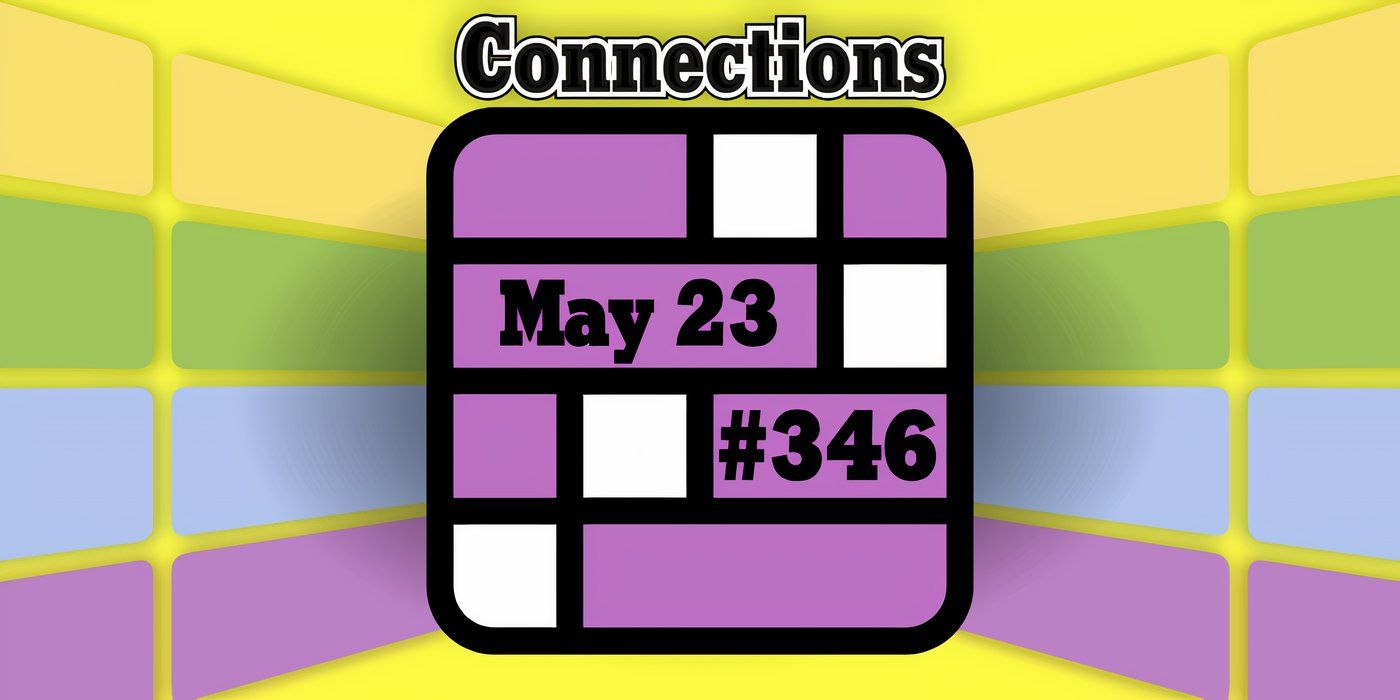 Connections May 23 Grid with the date and game number