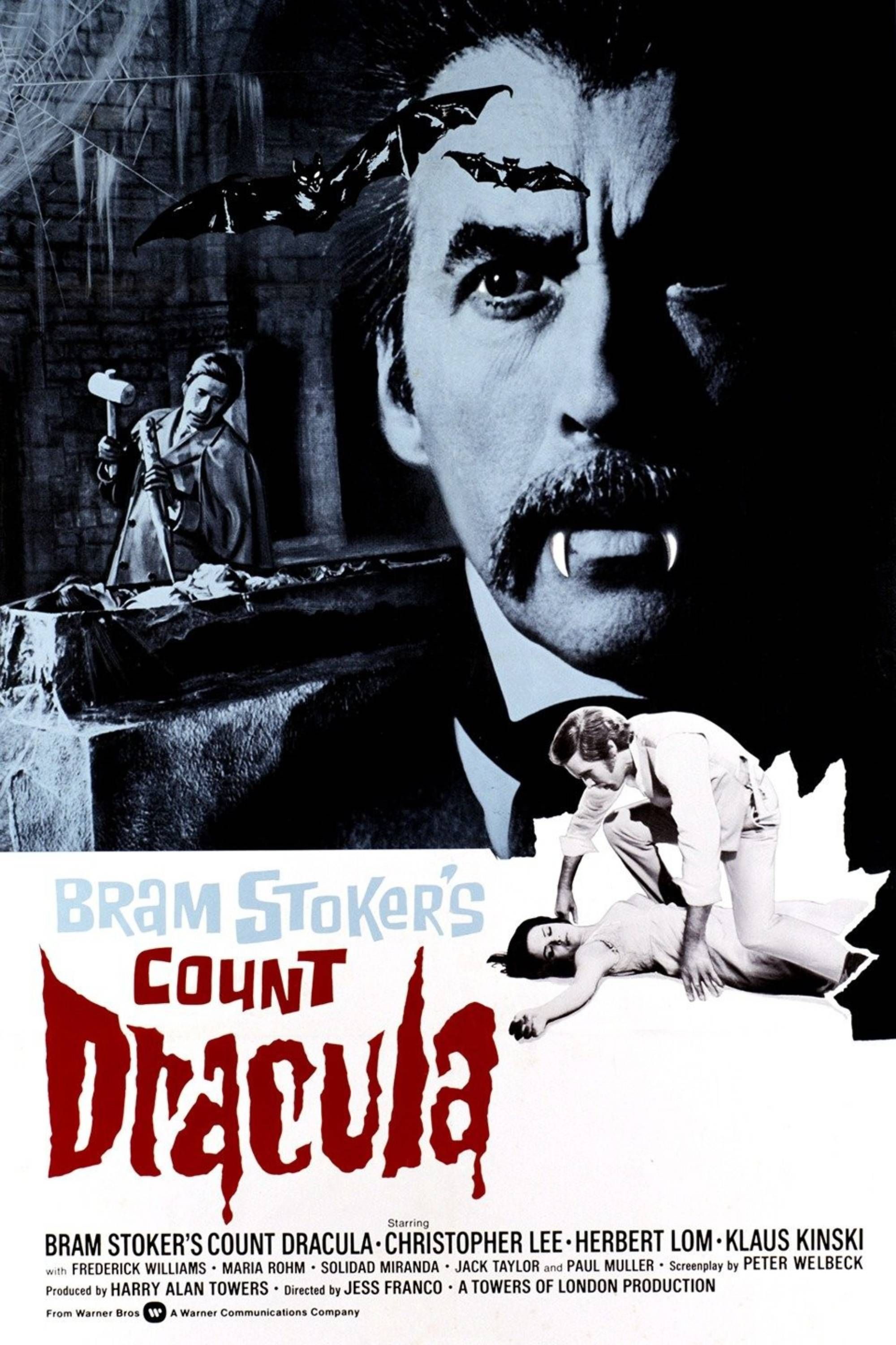 Count Dracula (1970) - Poster - Bram Stokers