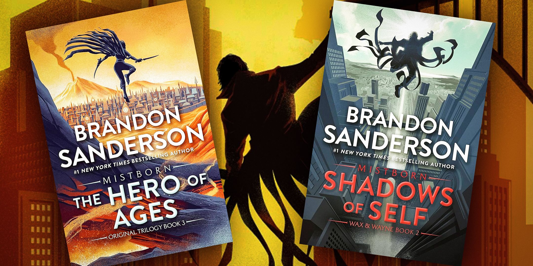 Mistborn book covers