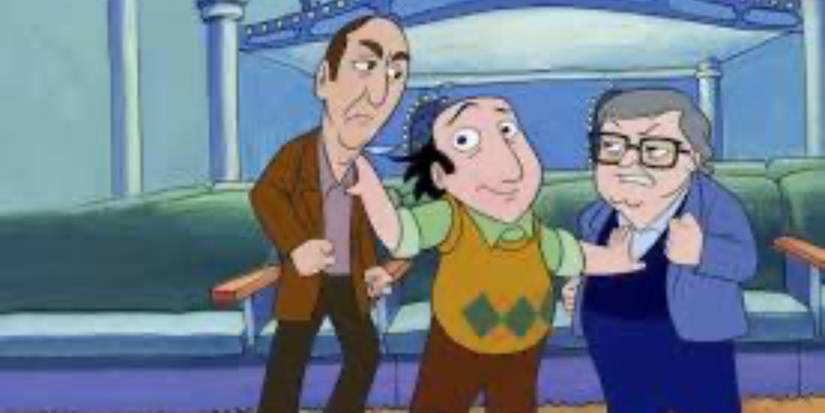 Jay Sherman gets into a middle of a fight in The Critic