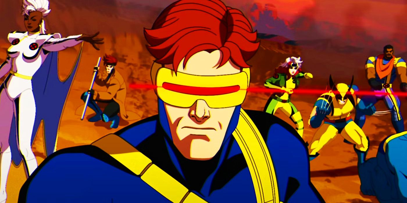 Ciclope compilando a equipe dos X-Men no episódio 1 de X-Men '97