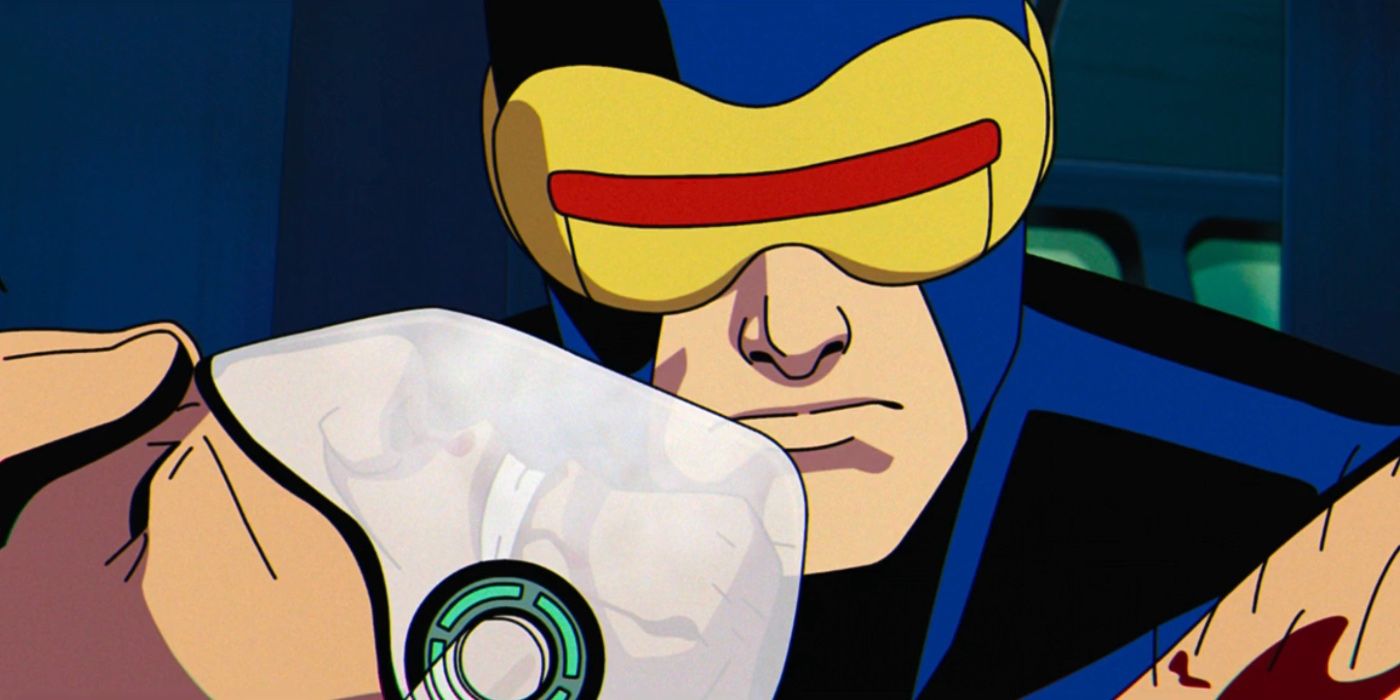 Cyclops With Injured Wolverine in X-Men '97 Episode 10