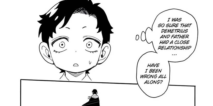 Damian wonders if his father and brother are not as close as he first believed 
