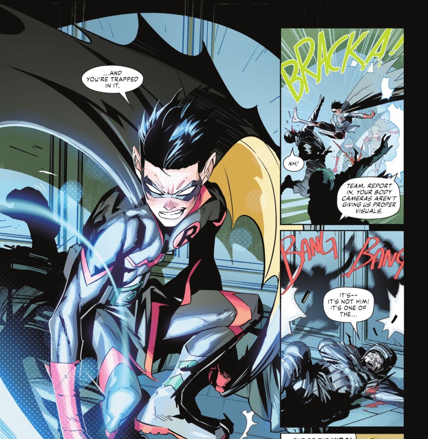 Damian Wayne Takes Down Amanda's Strike Force