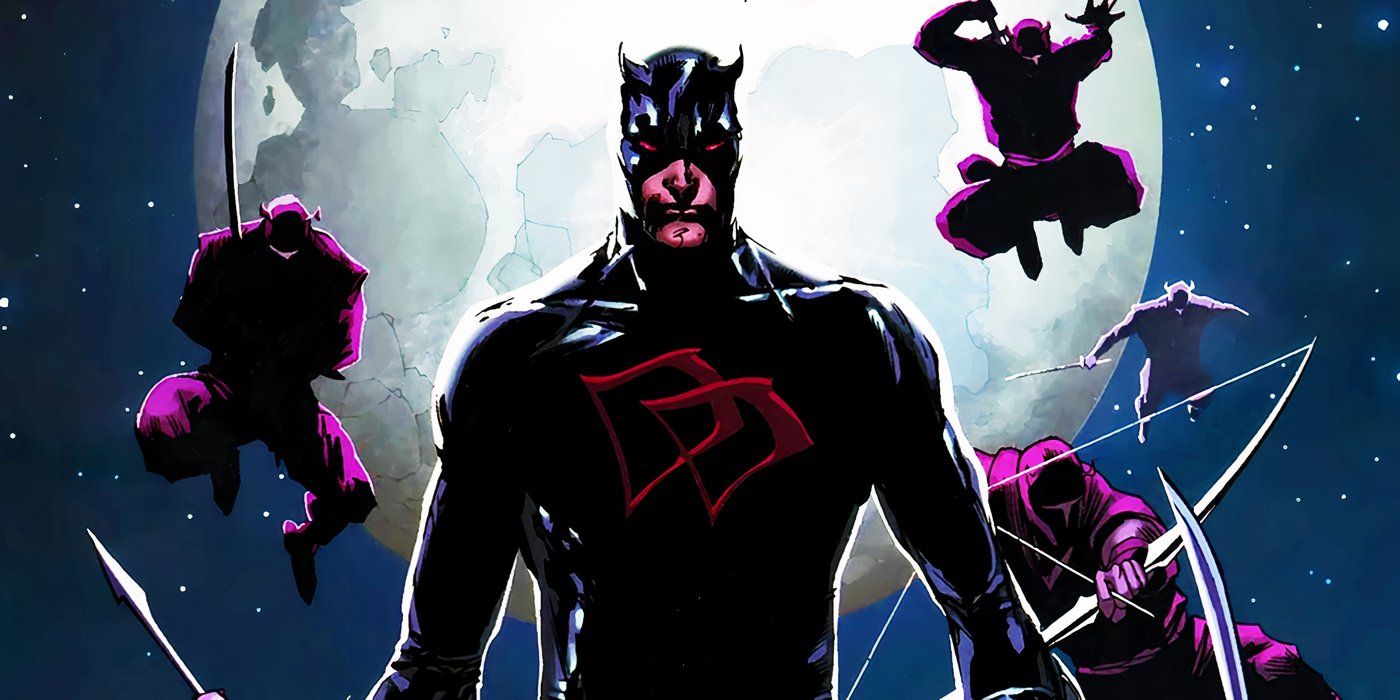 Daredevil possessed by a demon in Marvel Comics
