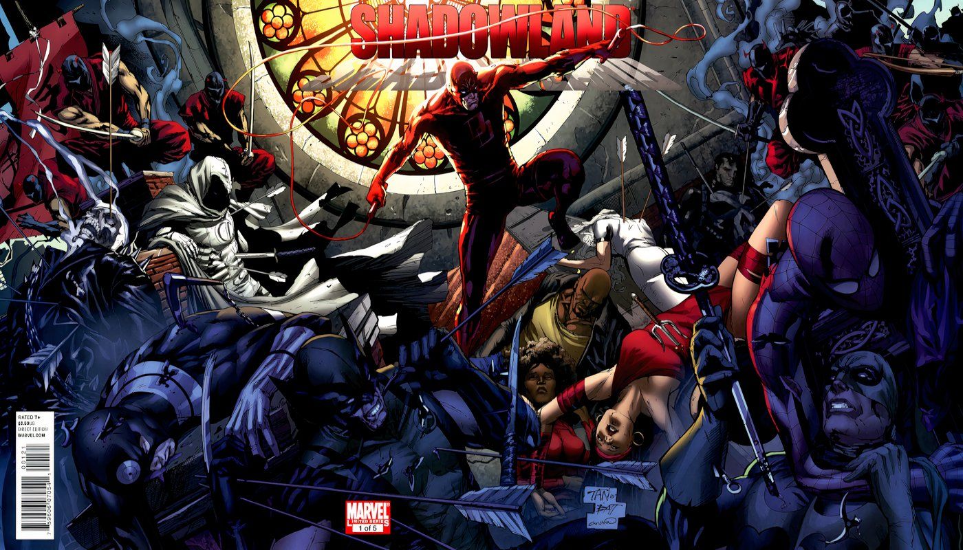 Daredevil Shadowland Cover