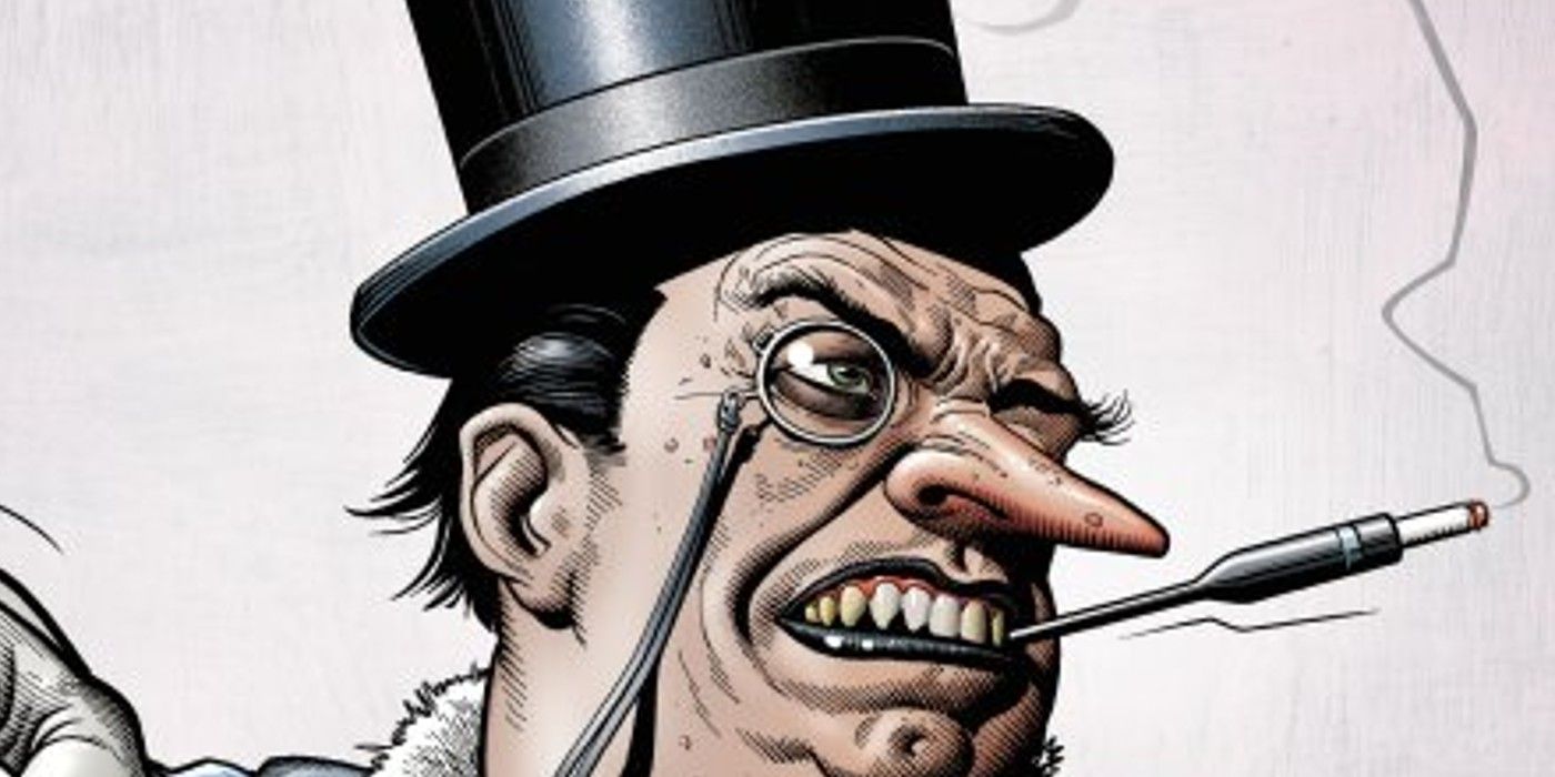 DCs Penguin smoking on the cover of Batman: One Bad Day