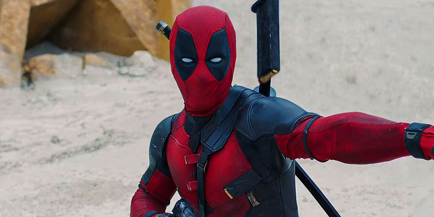 Deadpool reloading his weapons in Deadpool & Wolverine