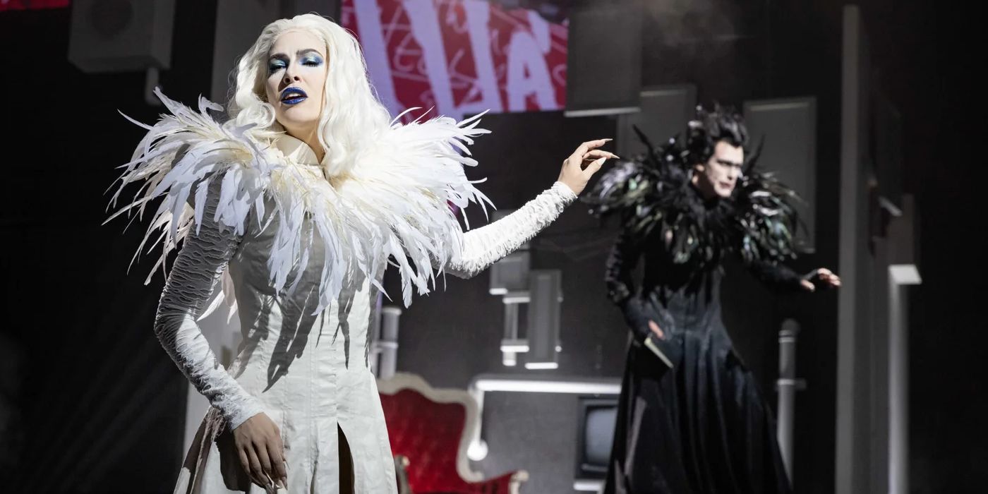 Image of Ryuk and Rem in live action Death Note musical