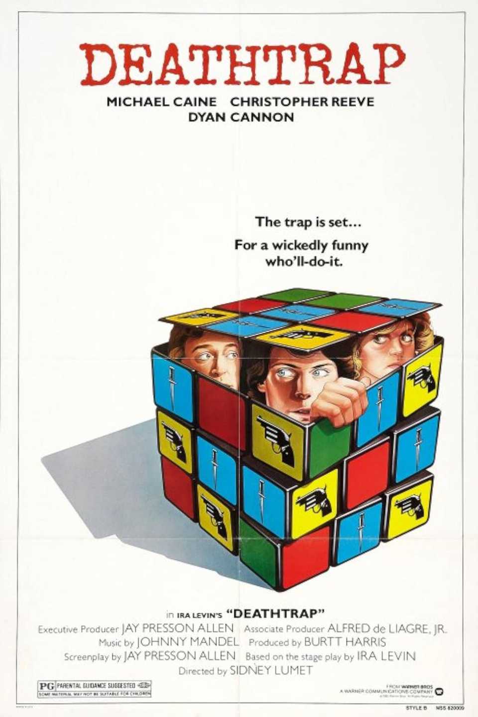 Deathtrap (1982) - Poster
