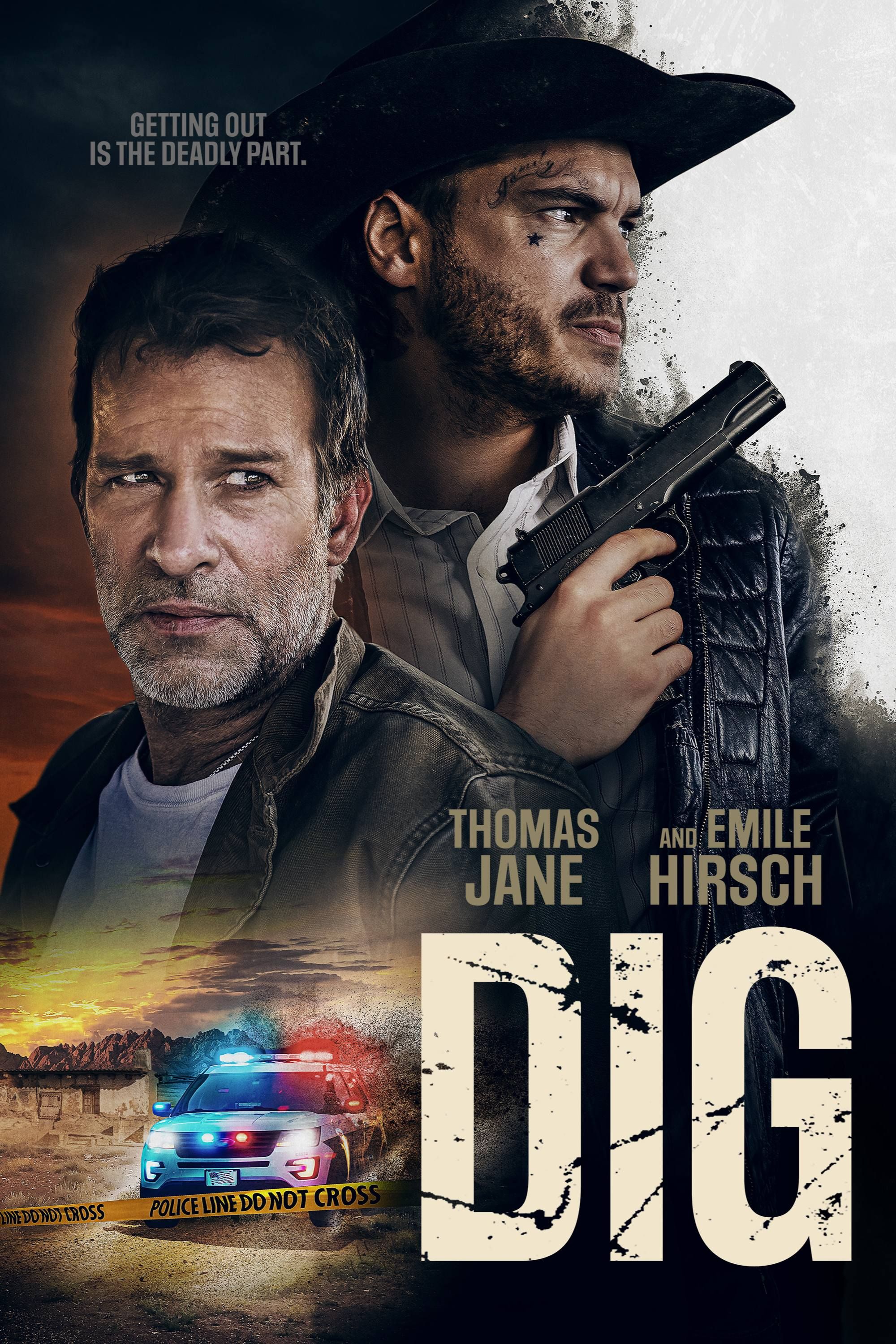 Dig (2022) - Poster - Thomas Jane &amp; Emile Hirsch