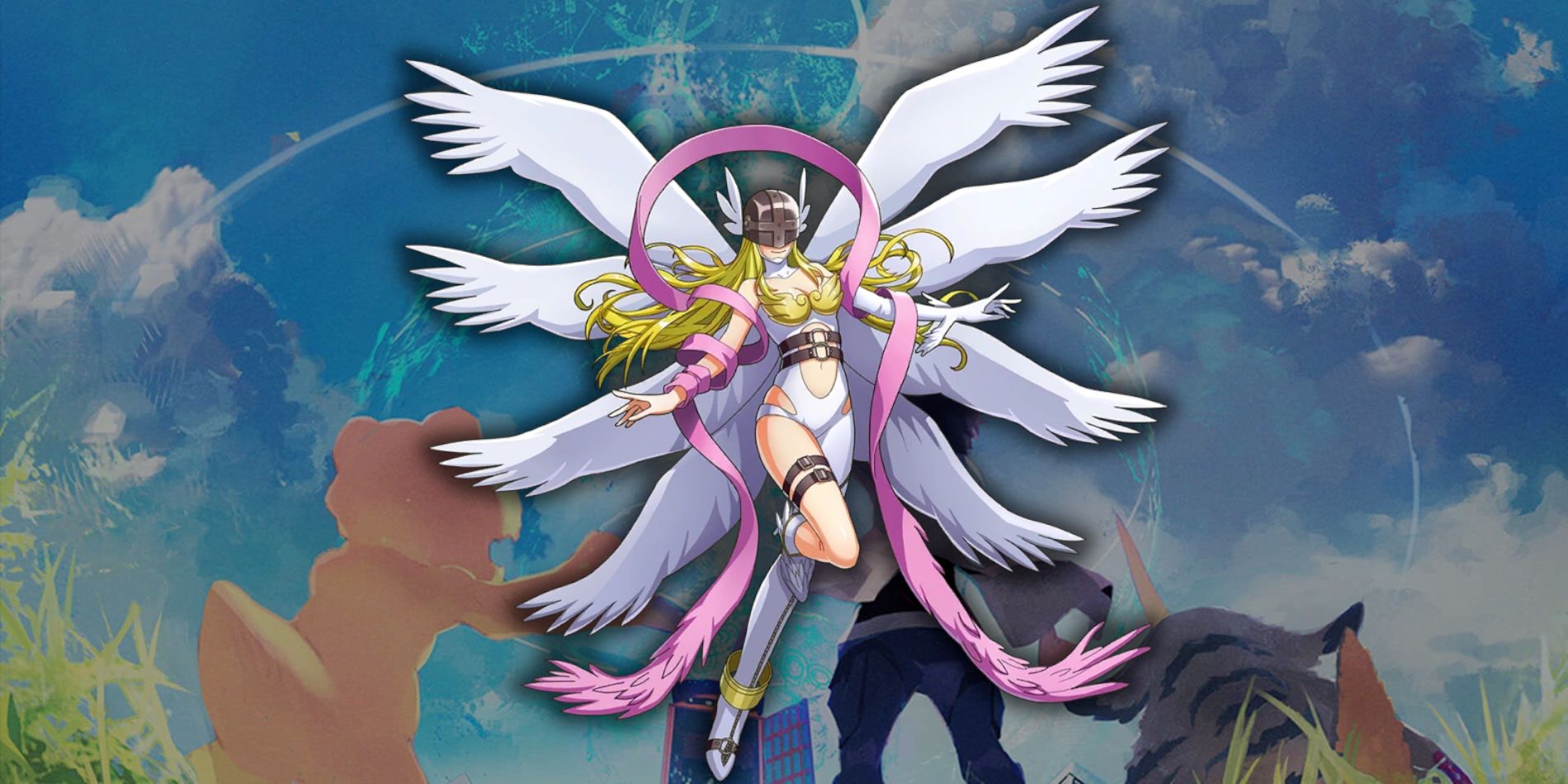 Melhores designs de Digimon Angewomon