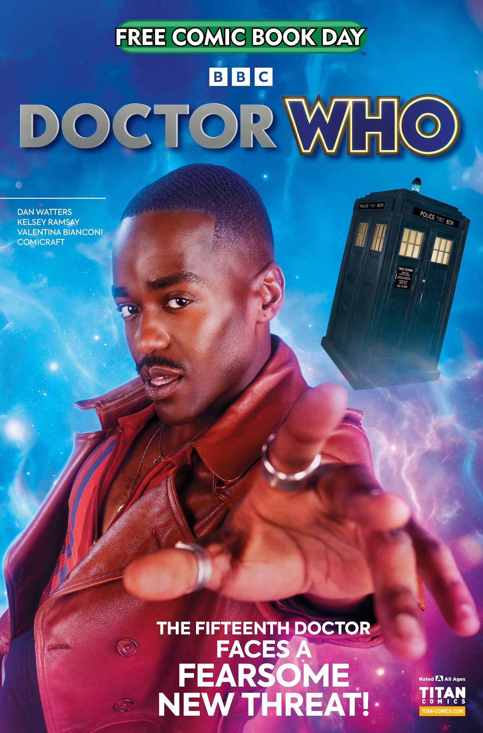 Doctor Who FCBD Cover