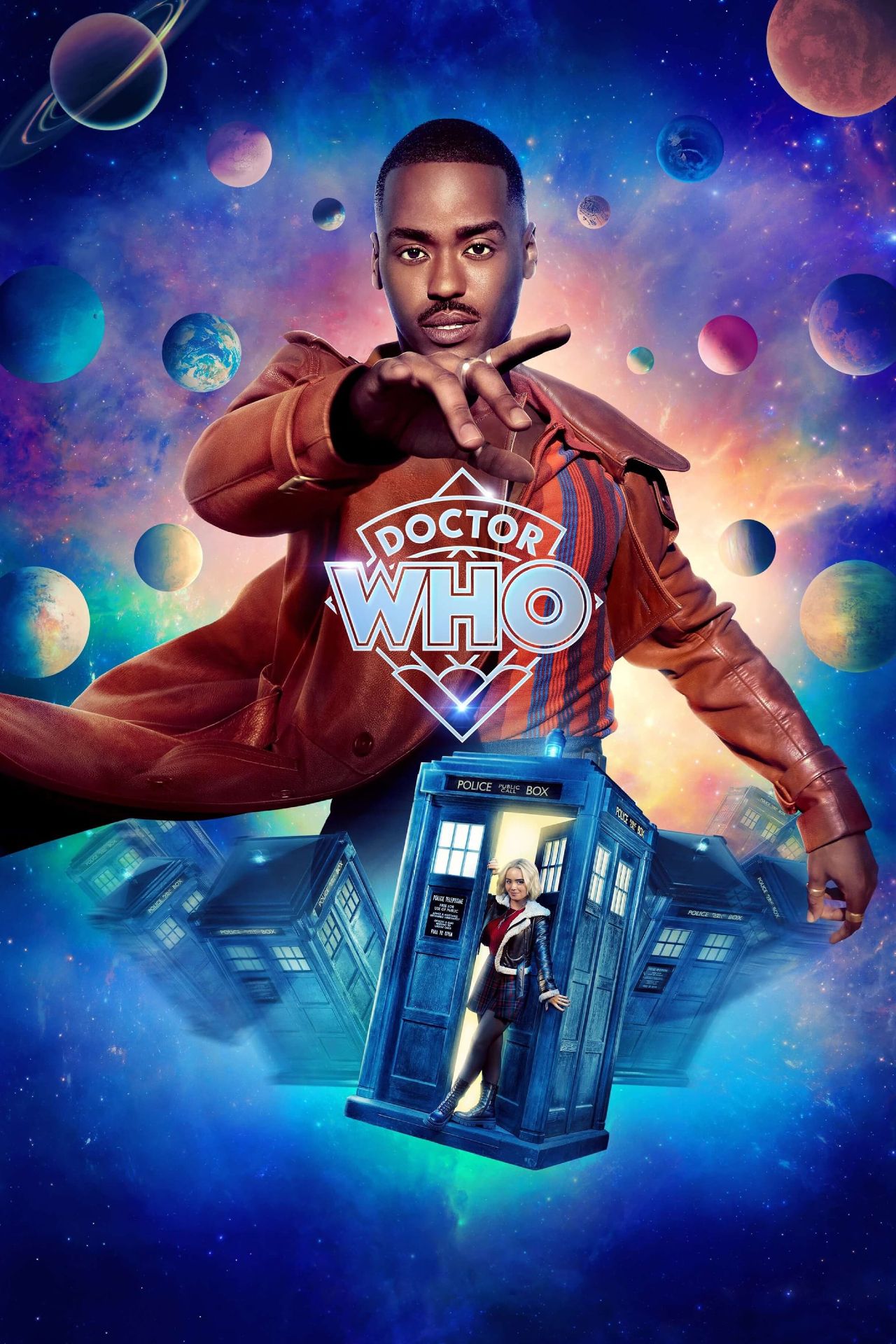 Plakat „Doctor Who” z sezonu 14